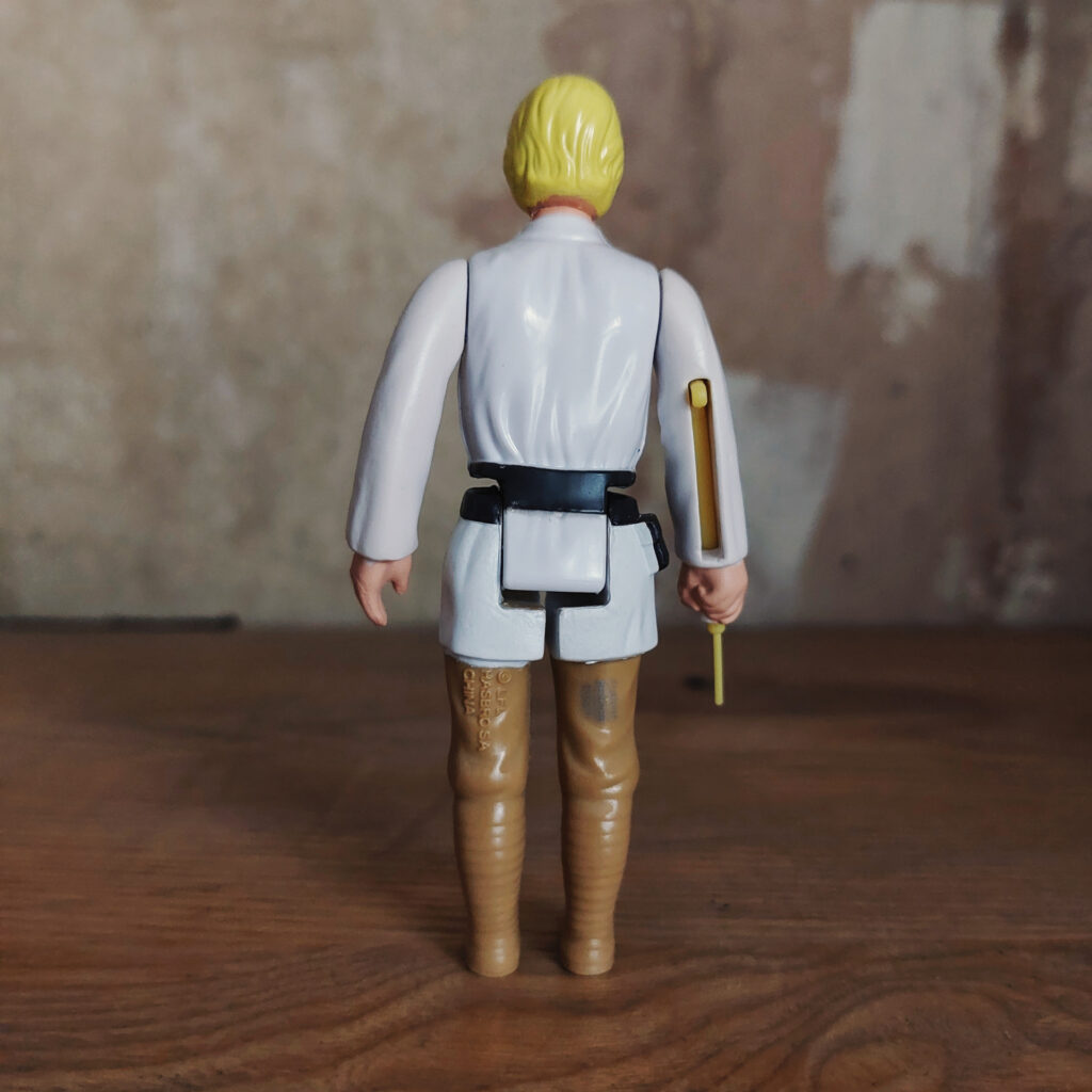 Retro Collection Luke Skywalker from the back