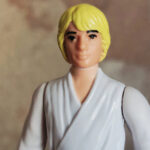 Retro Collection Luke Skywalker close up, bright yellow hair and all