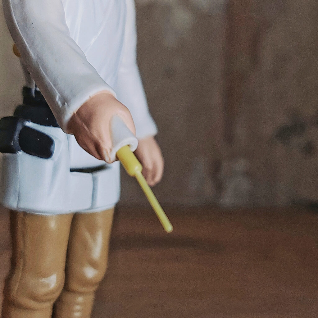 Vintage Luke Skywalker lightsaber