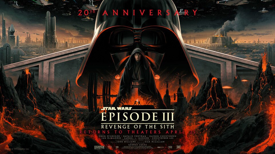 Revenge of the Sith 20th Anniversary Poster | Plastic Skywalkers